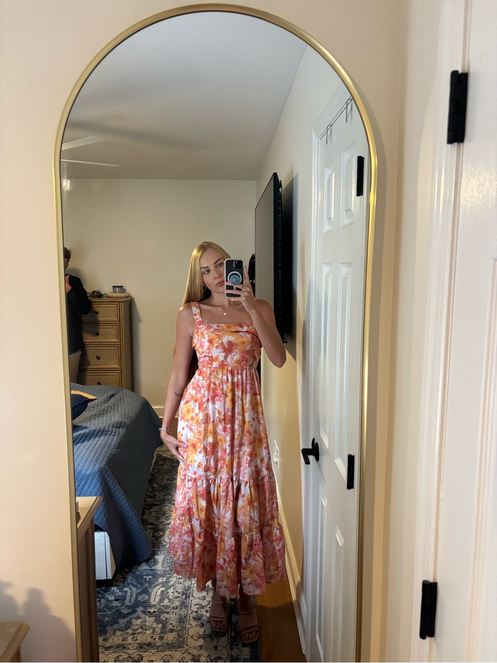 Hello Molly Indi Luxe heated sun maxi dress size small - Picture 14 of 16